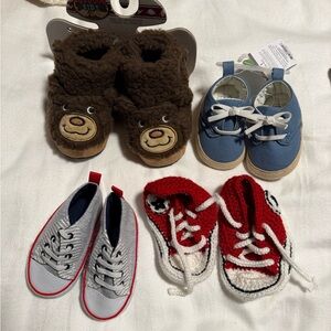 Brown Bear Plush Boots & Other Shoes